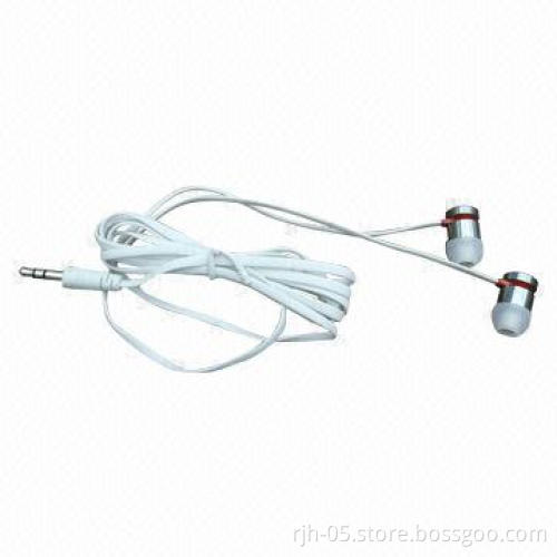 Silicone wired earbuds
